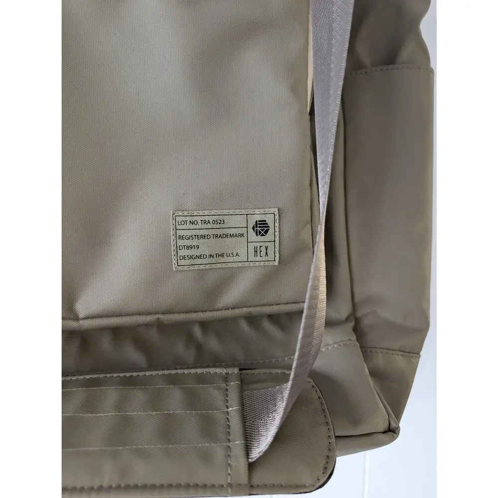 HEX Khaki/Tan Oversized Surf Suitcase Crossbody Bag/Backpack